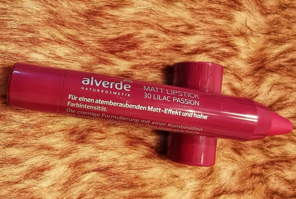 Glossybox day and night edition - alverde Lipstick Love